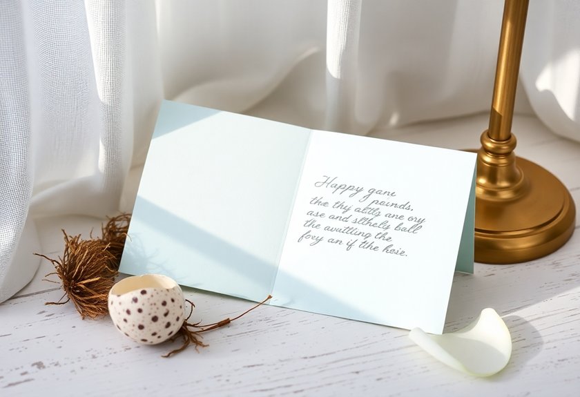 heartfelt easter card wishes