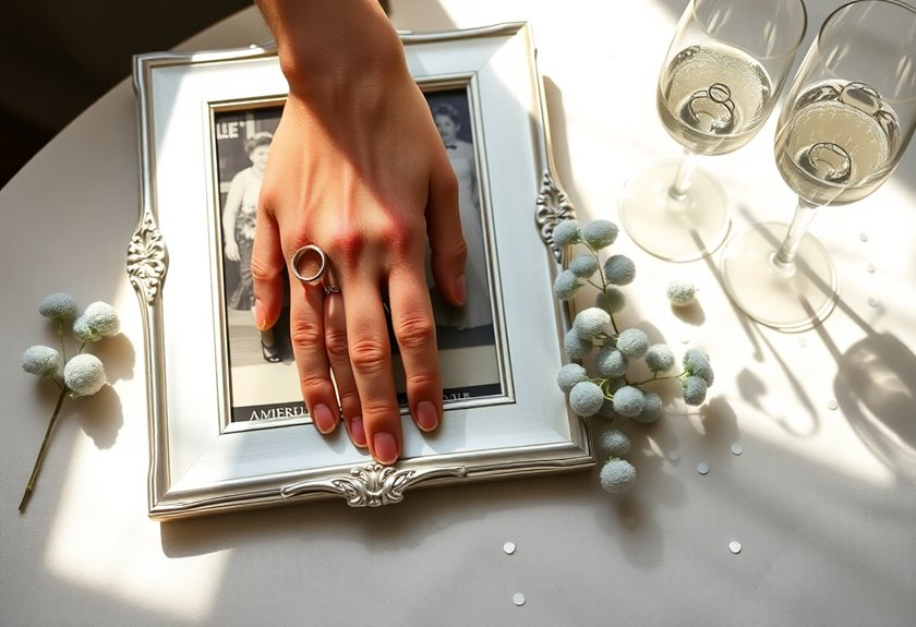 silver anniversary love celebration