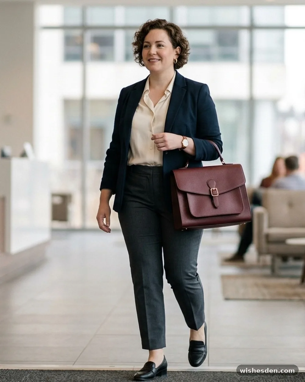 Structured Satchel in a Classic Shape - 15 Plus-Size Business Casual Interview Outfits That Make a Great First Impression