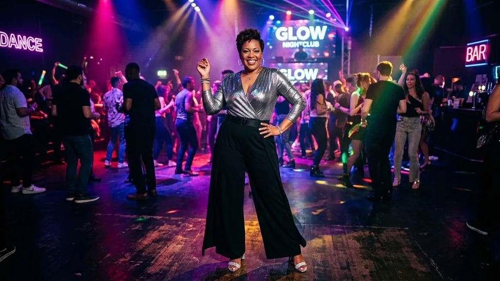 15 Chic Plus Size Clubbing Outfits for Women Over 40