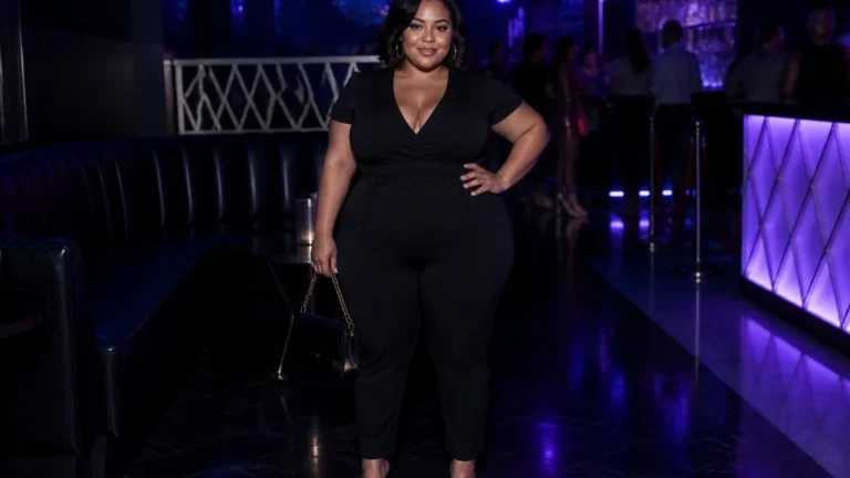 15 Plus Size Clubbing Outfits for Petite Women That Create a Longer Look
