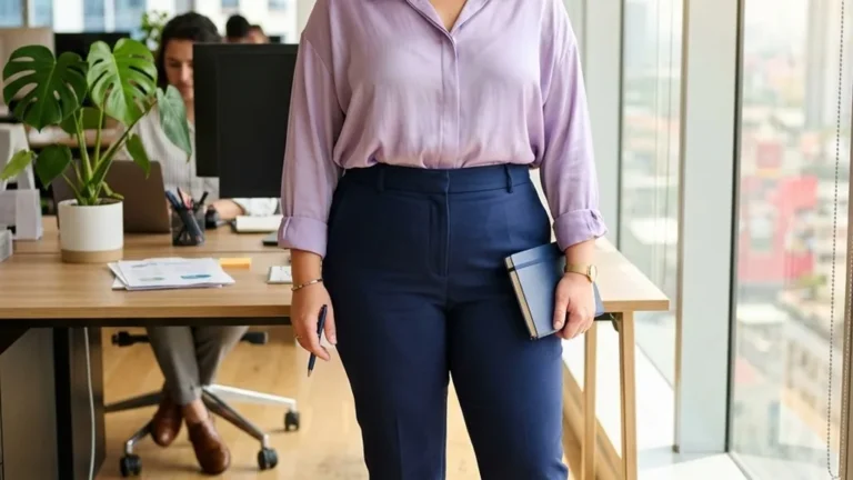 17 Feminine Plus-Size Business Casual Outfits That Still Feel Professional