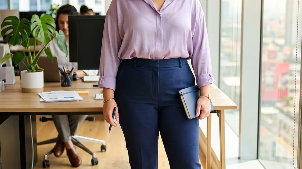 17 Feminine Plus-Size Business Casual Outfits That Still Feel Professional