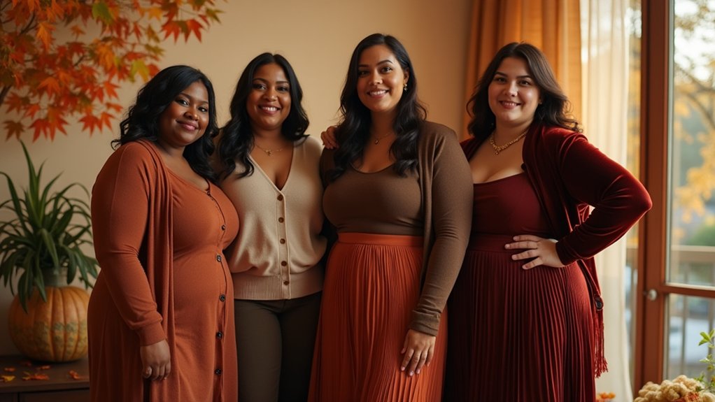 affordable plus size thanksgiving looks