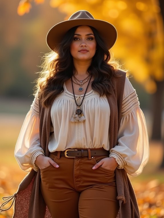 boho peasant blouse styling