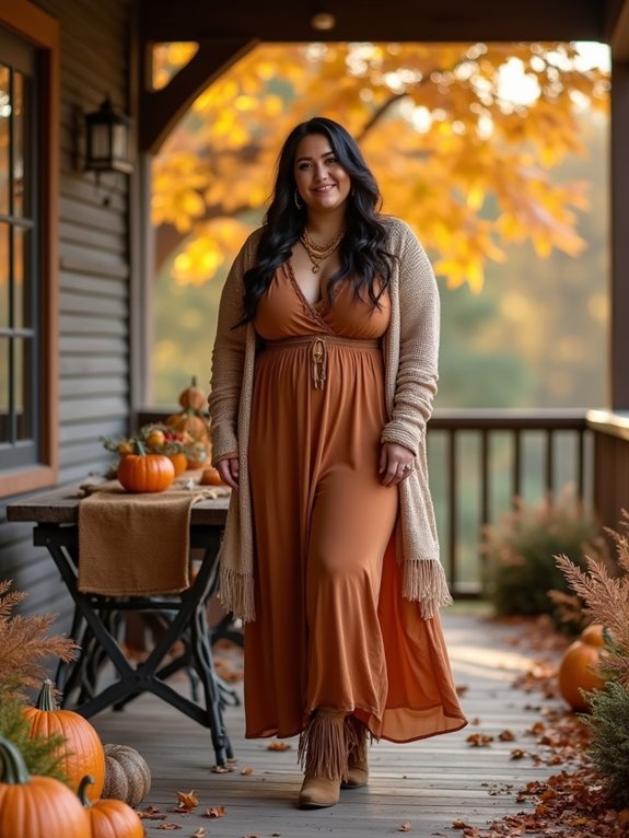 boho plus size outfit guide