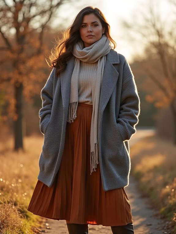 chic layers for autumn