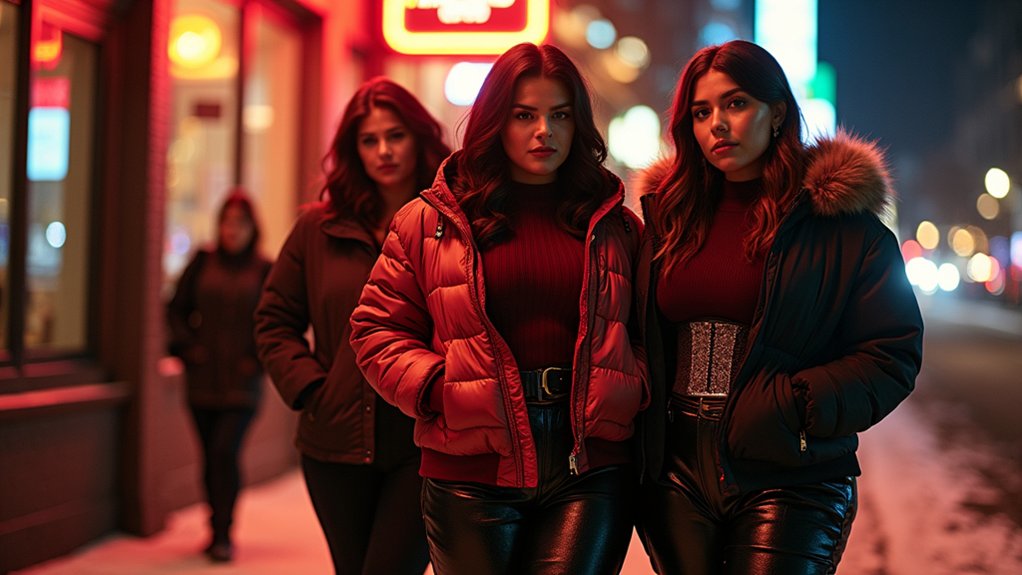 chic winter plus size outfits