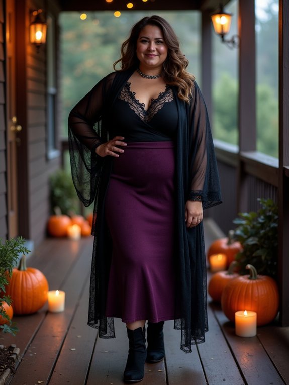 comfy horror inspired plus separates