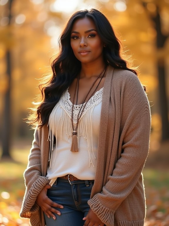 confidently layer tunics tops