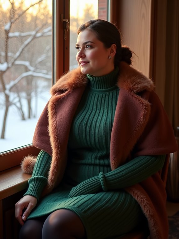 cozy fabric thanksgiving dresses