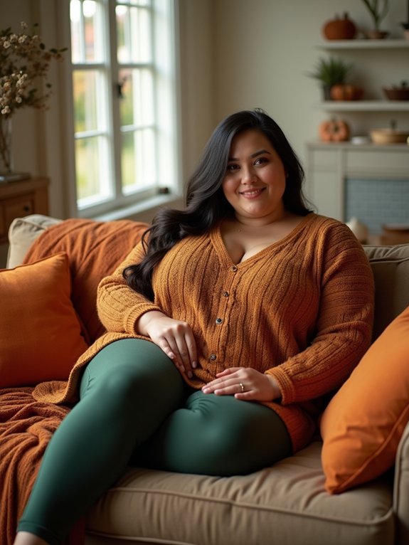 cozy plus size lounge sets