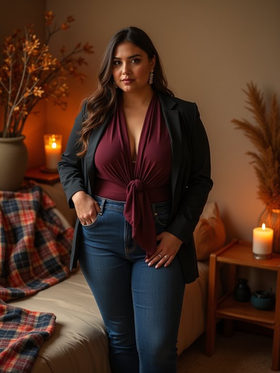 dress up thanksgiving jeans