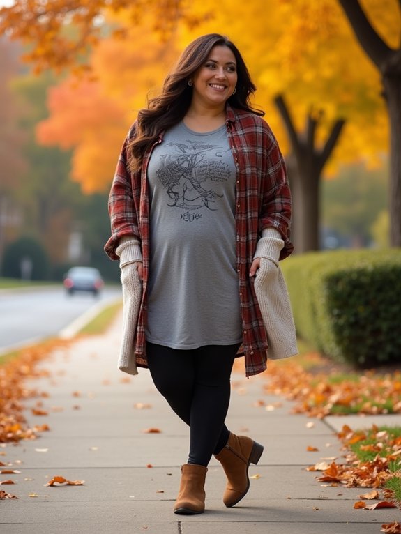 effortless fall layering styles
