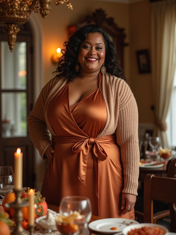 effortless hosting outfit styling