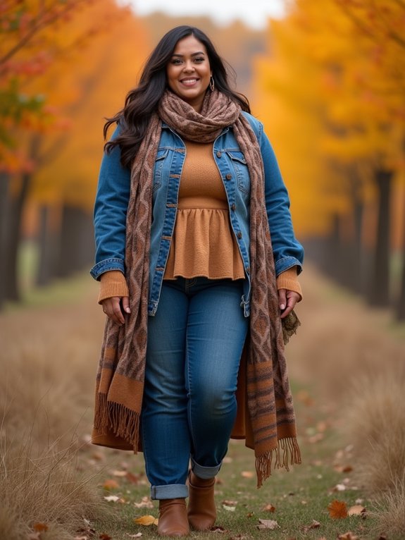 effortless plus size denim