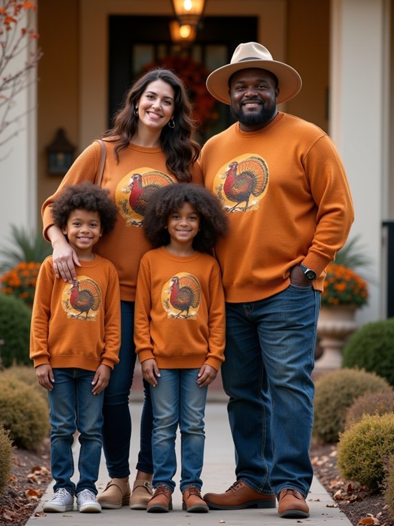 family photo outfit coordination