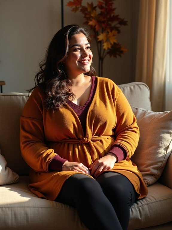 flattering flowing tunic styles