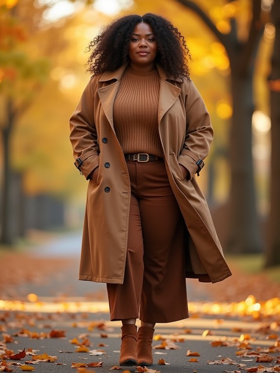 flattering layers chic fall