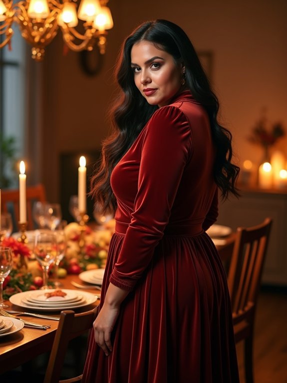 flattering plus size holiday skirts