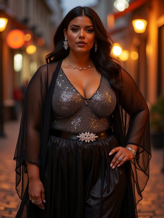 glamorous wearable sequin styles