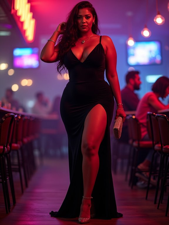 high slit dress confidence boost