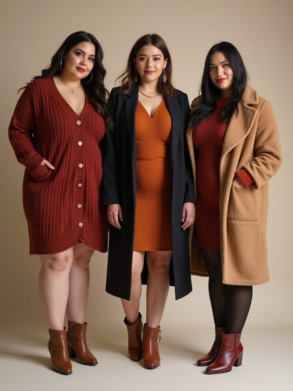 layered fall dress styling