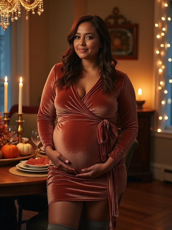 maternity dress wrap to party