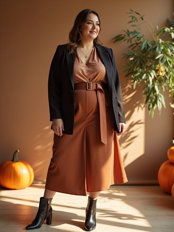 mix and match thanksgiving office capsule