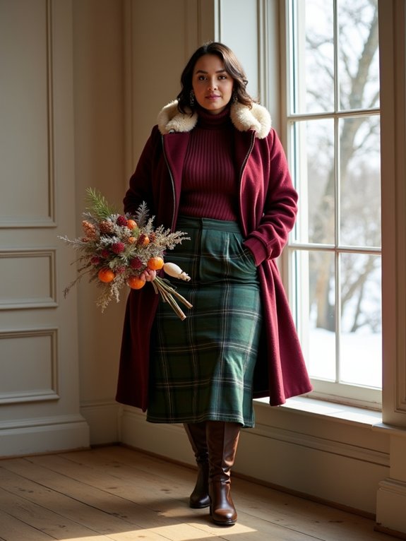 plaid blazer mix and match plan
