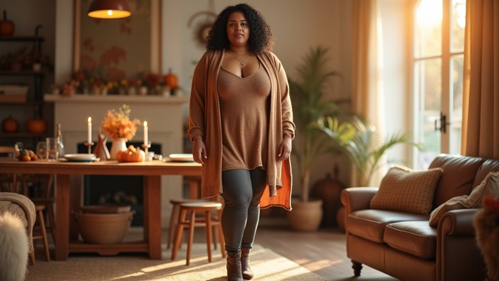 plus size mom thanksgiving outfits