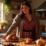 plus size thanksgiving hosting looks