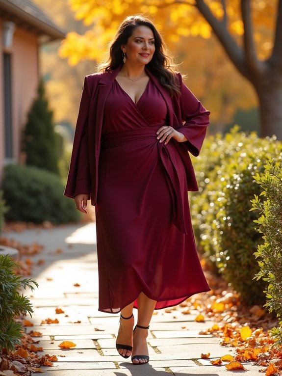 plus size wedding guest outfits
