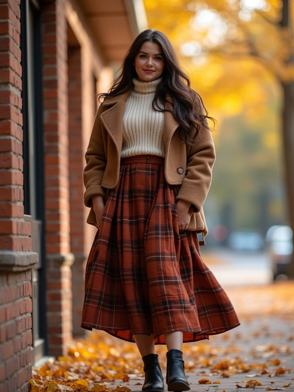 polished plus size fall style