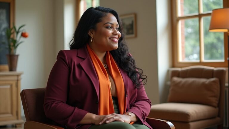 polished plus size workwear