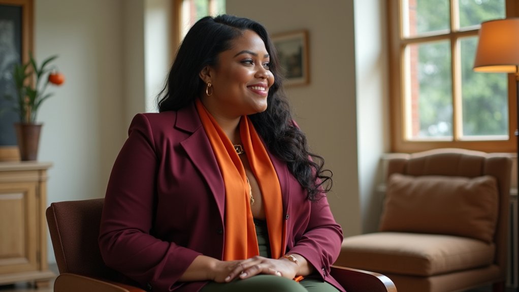 polished plus size workwear