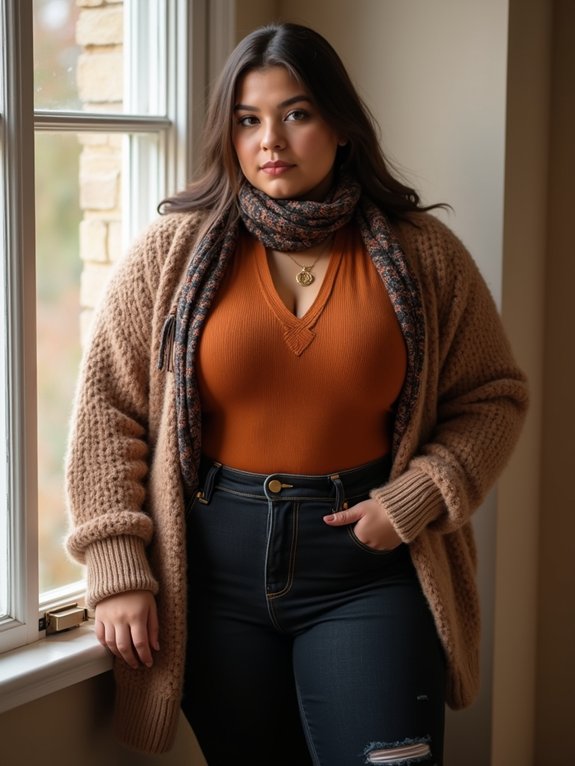 statement top cozy layer