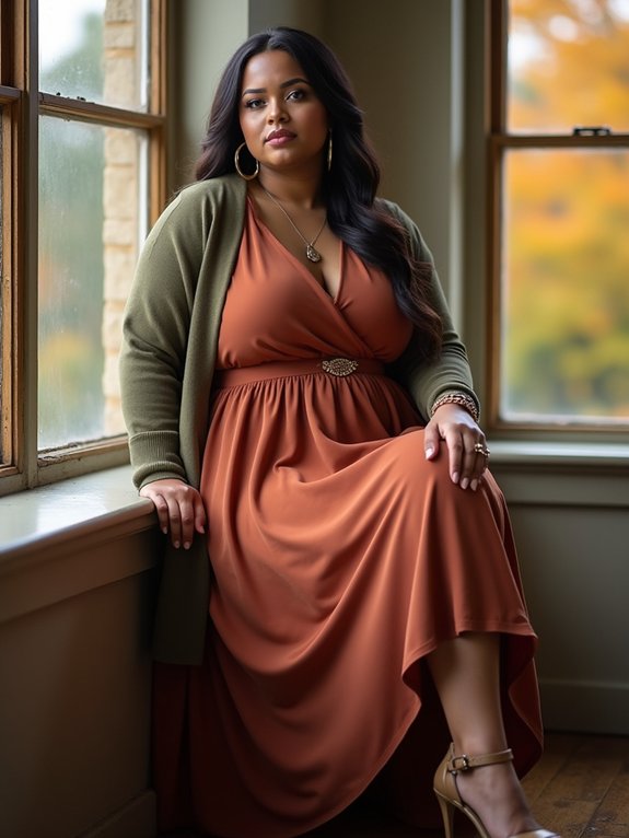 stylish hosiery and jewelry