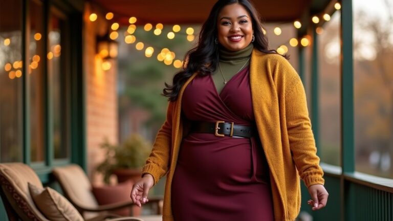 stylish plus size thanksgiving outfits