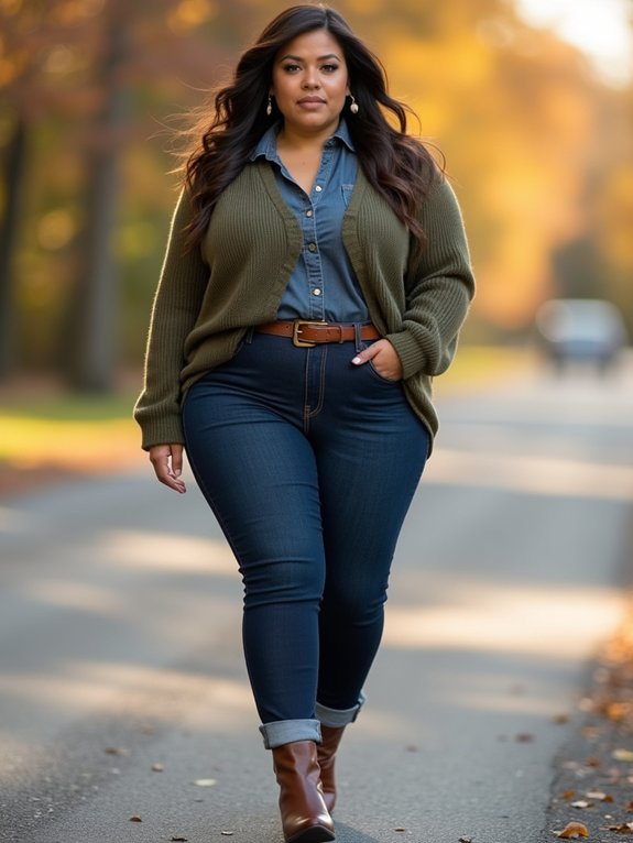 upgrade denim with statement boots