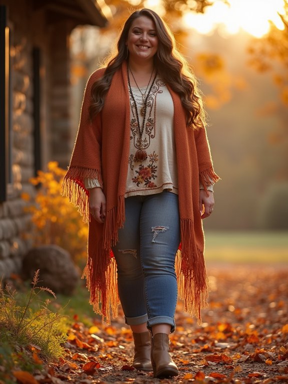 walkable boho plus size boots