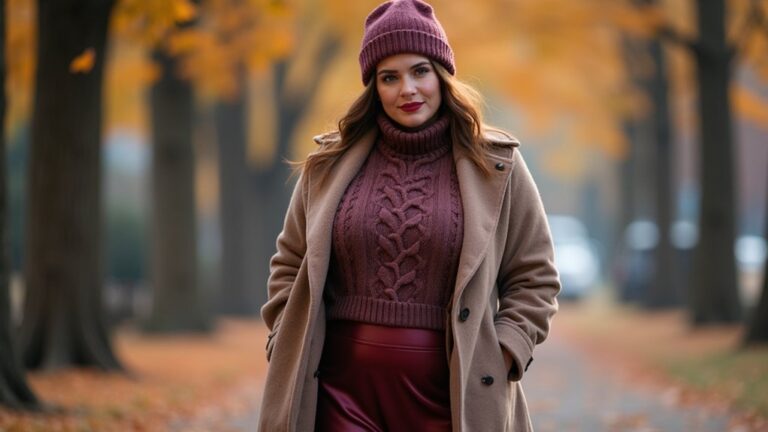 warm chic plus size looks