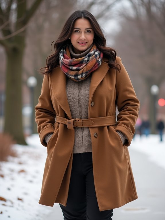 wrap belt and strategic tuck
